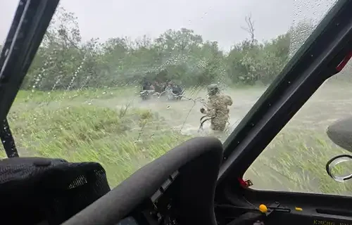 Alaska Army Guard aviators rescue family of 6 stranded on Kuskokwim River during summer storm