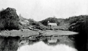 Village of Uganik, ca. 1917. Dennis Winn Collection, Courtesy March McCubrey.