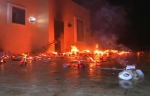 Aftermath of Benghazi Embassy attack