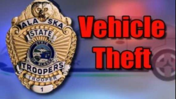 Car Thief Arrested on Numerous Charges in Monday Night Richardson Highway Stop