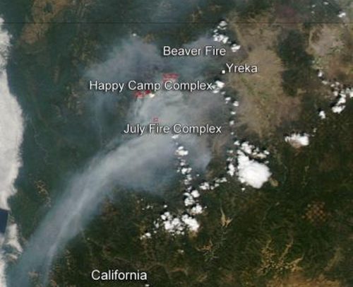 Fires continue in Northern California