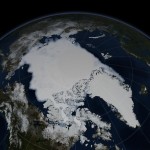 Arctic sea ice comparison for years 1979 and 1999. After two decades of observing Arctic sea ice from space, scientists in the late 1990s began to see enough change that they could quantify a downward trend in the size of the summer ice cover. Image Credit: NASA