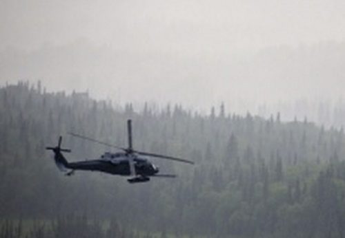 Alaska Air Guardsmen Rescue Pilot near Willow