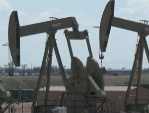 Oil wells in North Dakota. Image-VOA