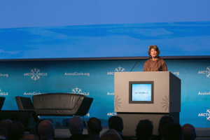 Senator Murkowski addresses the Arctic Circle 2014 Conference