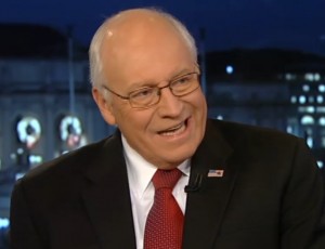 Cheney speaking on CIA interrogation techniques.