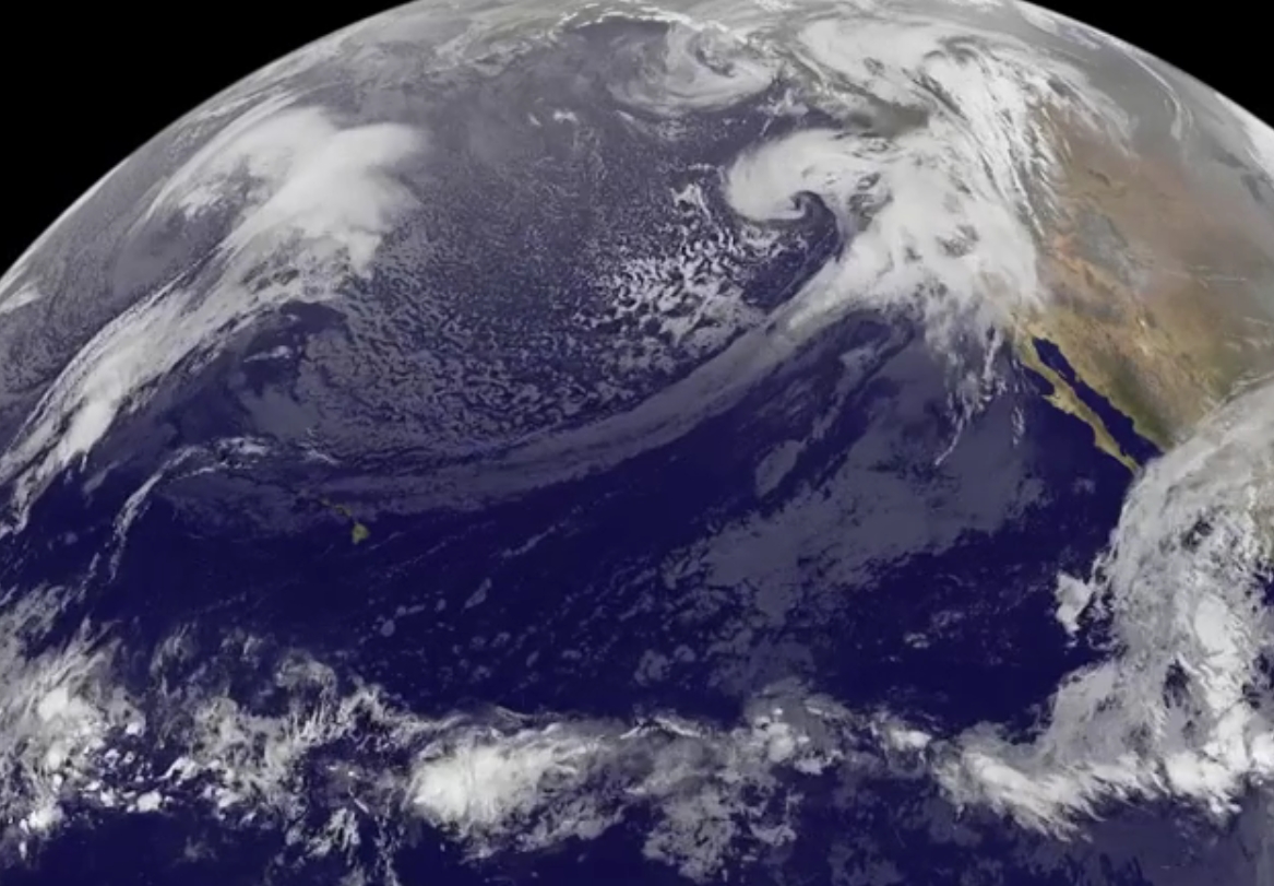 Satellite Animation Shows Return of the Pineapple Express Alaska