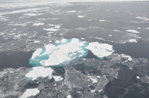 The extent of sea ice in September 2014 was the sixth lowest since satellite observations began in 1979. (Credit: NOAA)