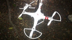 Quadcopter that crashed on White House grounds on Monday. Image-Secret Service