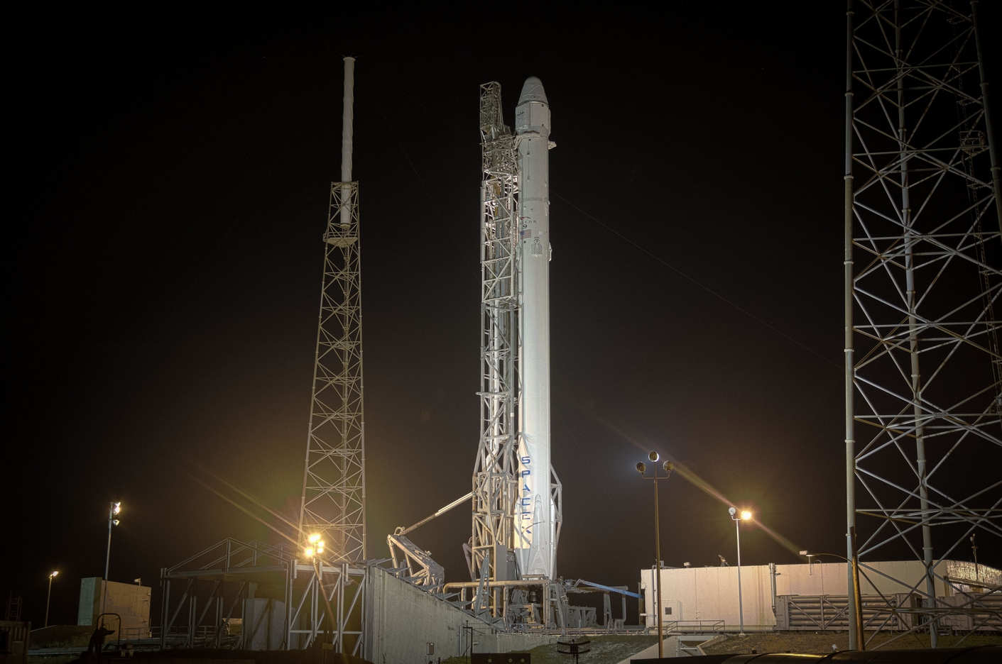 SpaceX Launch Scrubbed