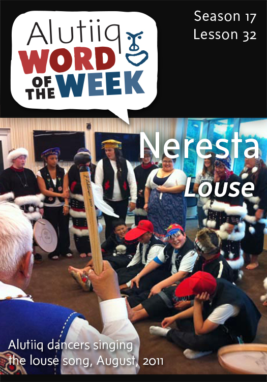 Louse-Alutiiq Word of the Week-February 2, 2015