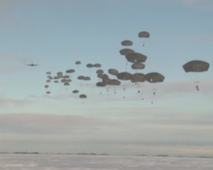 Paratroopers Jump into Deadhorse