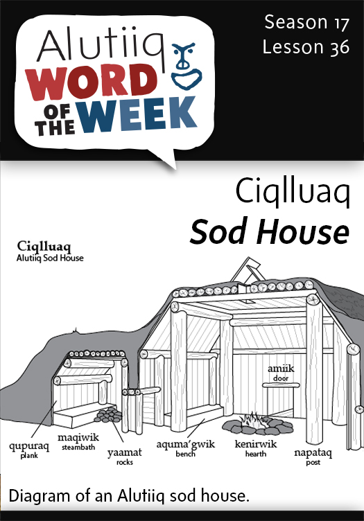 Sod House-Alutiiq Word of the Week-March 1