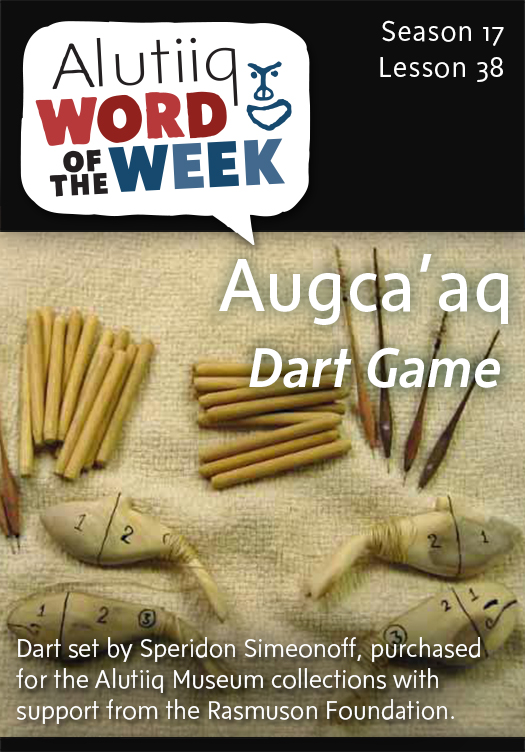 Dart Game-Alutiiq Word of the Week-March 15