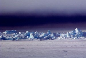 Sea ice north of Barrow. Ned Rozell