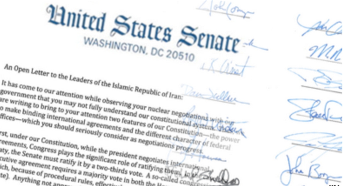 Senate Republicans Attempt to Undermine Iranian Nuclear Agreement