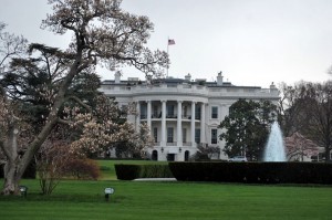 A letter laced with cyanide was intercepted before it reached the White House on Monday.