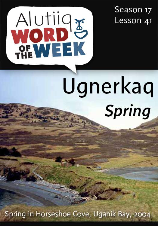 Spring-Alutiiq Word of the Week-April 5