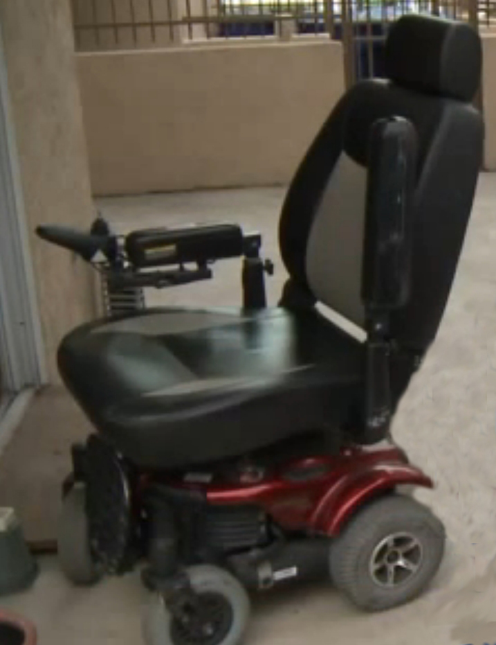 San Diego Man Arrested Driving Away on Stolen Amputee’s Wheelchair