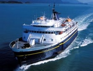 Although the AMHS ferries will run as scheduled, the M/V schedule has been changed to October. Image-AMHS