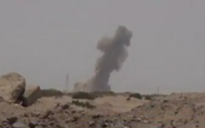 Just days before peace talks, Saudi-led airstrikes continue to pound Houthi positions