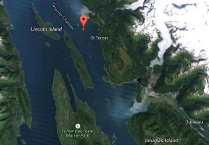 U.S> Coast Guard rescued three boaters off of Bird Islet on Friday. Image-Google Maps