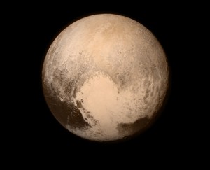 Pluto nearly fills the frame in this image from the Long Range Reconnaissance Imager (LORRI) aboard NASA’s New Horizons spacecraft, taken on July 13, 2015 when the spacecraft was 476,000 miles (768,000 kilometers) from the surface. This is the last and most detailed image sent to Earth before the spacecraft’s closest approach to Pluto on July 14.Credits: NASA/APL/SwRI