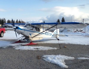Seth Fairbank's aircraft, that crashed into Cook Inlet last week, shown in a 2013 photo. Image-Facebook Profiles