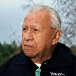 Legendary leader of the “Fish Wars,” Billy Franks Jr. Image-screenshot cover of Where the Salmon Run by Trova Heffernan