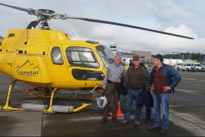 Lt Governor Mallott and Canadian Minister Bennett on their Taku River trip this week. Image-State of Alaska