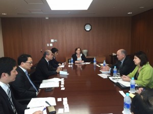Governor Walker meeting with officials from the Marubeni Corporation. Image-State of Alaska