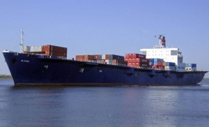 The cargo ship El Faro was lost in the eye of Hurricane Joaquin last week. Image-Tote media release
