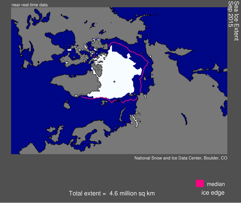 Arctic Sea Ice Extent Settles at Fourth Lowest in the Satellite Record