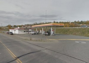 A 2010 Ford Explorer rolled several times before coming to a stop in this parking lot late on Tuesday night. Image-Google Street View