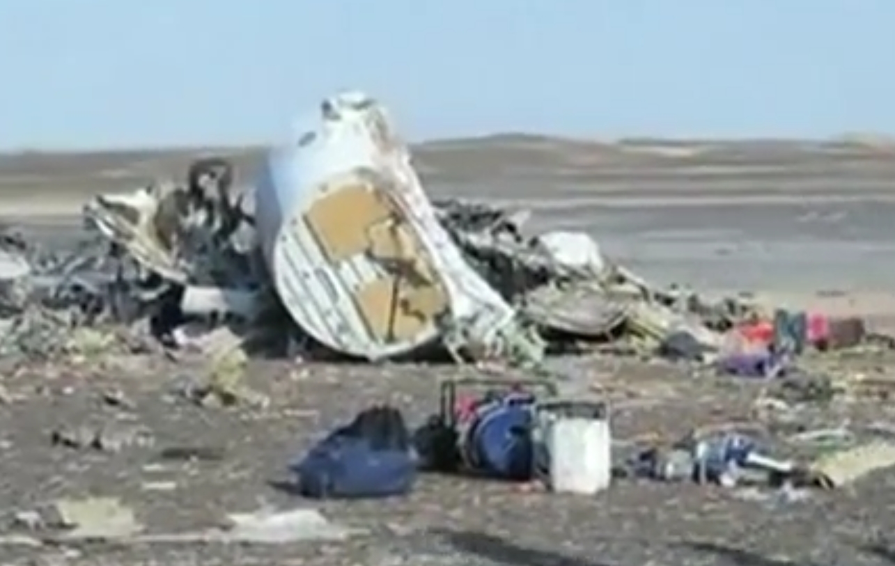 Russian Airliner ‘Disintegrated’ over Sinai