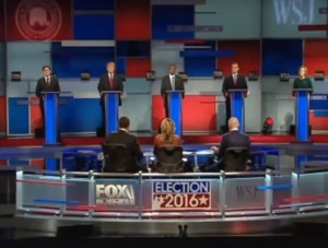 Fourth GOP debate of the 2016 presidential election season. Image-Screenshot-Fox Business/YouTube
