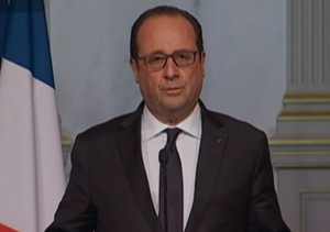 French President Hallande declares state of emergency in France. Image-RT screengrab