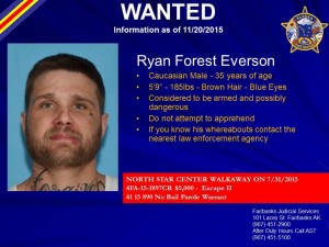 Wanted poster of Ryan Everson courtesy of AST