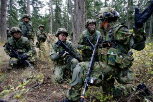 JGSDF soldiers from the 22nd Infantry Regiment train with U.S. Army soldiers in a bilateral exercise at Fort Lewis' Leschi Town.Image-Public Domain
