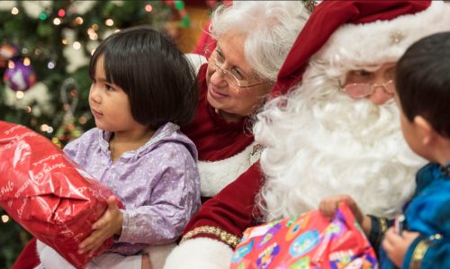 Operation Santa Claus Returns to St. Mary’s, Where the Program First Began