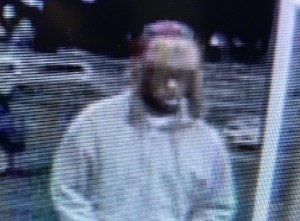 Anchorage police are seeking information on the man pictured above for the robbery of the DeBarr Walmart on Monday morning. Image-Anchorage Police Department