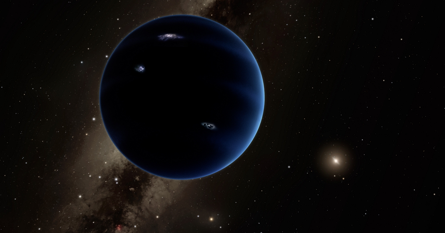 Artist's conception of Planet Nine. Caltech/R. Hurt (IPAC)