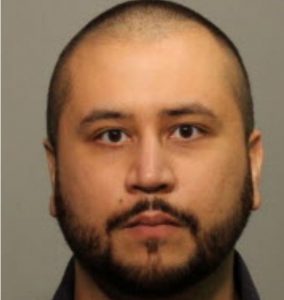 A mugshot showing George Zimmerman from Seminole County followiing the shooting of Trayvon Martin.