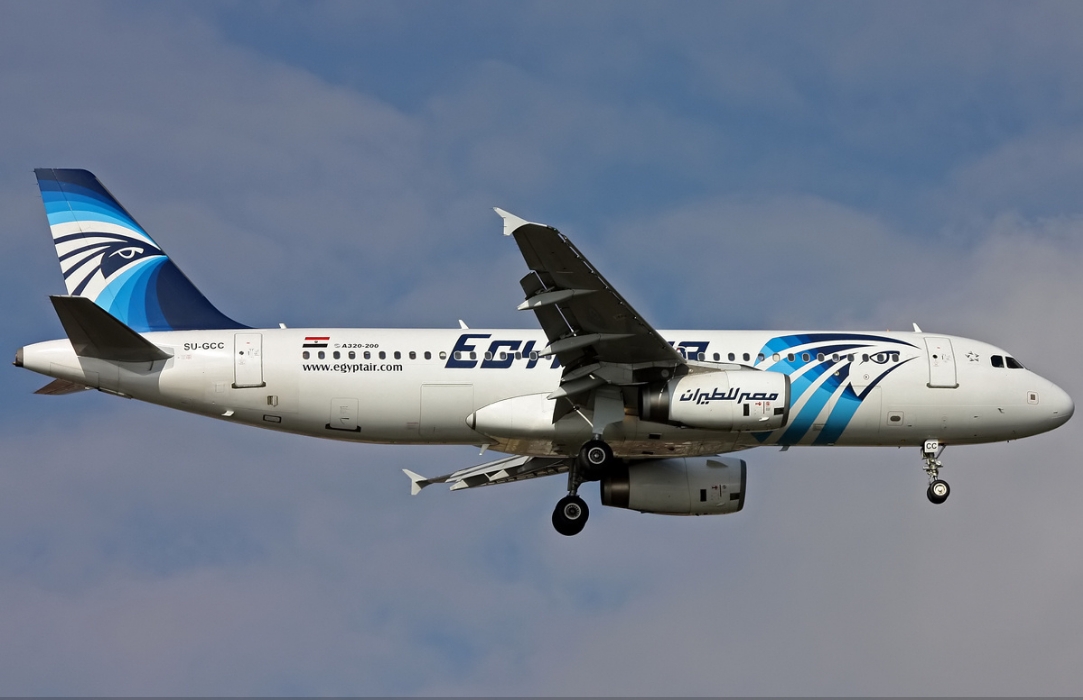 Image of EgyptAir Airbus A320 approaching Ataturk Airport in 2011. This is the aircraft that crashed on May 19th. Image-Mehmet Mustafa Celik/ Creative Commons Attribution-Share Alike 4.0 International license.	