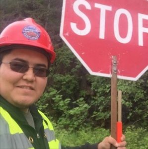 Joshua Goodlataw was an apprentice with the Laborers Local 341 and had recently worked as a flagger. Image-Facebook Profiles