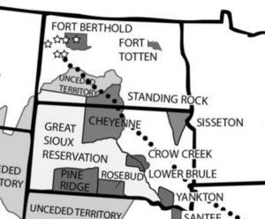 The Dakota Access Pipeline, or Bakken Pipeline is slated to cross the Missouri River near the Standing Rock Reservation. 