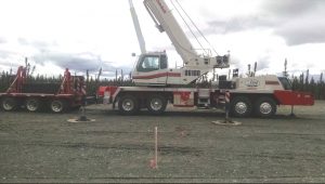Tolsona Oil and Gas, a subsidiary of Ahtna Inc, has begun moving equipment to their drilling pad to begin an exploratory well. Image-Ahtna