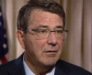 Secretary of Defense Ash Carter.