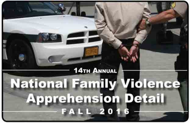 Troopers Participate in Family-Violence Warrant Sweep