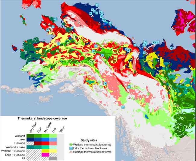 New Permafrost Map Shows Regions Vulnerable to Thaw, Carbon Release